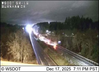 Gig Harbor: SR 16 at MP 14.7: Burnham Drive