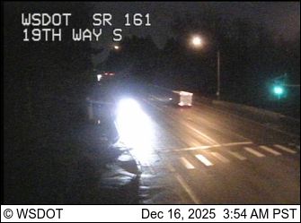 Milton: SR 161 at MP 33.7: 19th Way S