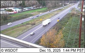 Sumner: SR 167 at MP 9.3: 24th St E