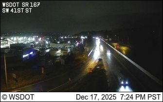 O'Brien: SR 167 at MP 24.4: SW 41st St