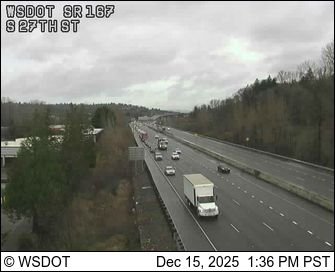 Renton: SR 167 at MP 25.3: S 27th Pl