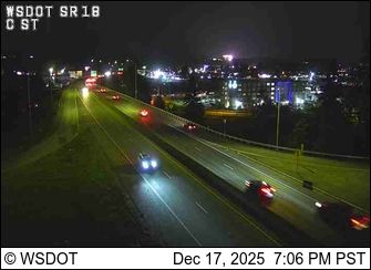 Auburn: SR 18 at MP 3.6: C St