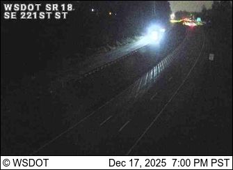 Maple Valley: SR 18 at MP 16.3: SE 221st St