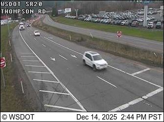 Anacortes: SR 20 at MP 48.9: Thompson Rd