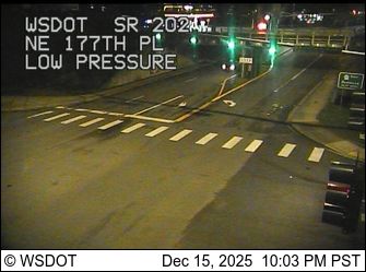 Woodinville: SR 202 at MP 0.2: NE 177th Pl