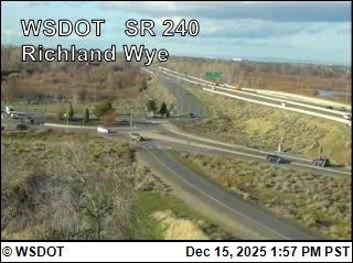 West Richland › East: SR 240 at MP 37.8: Richland Wye