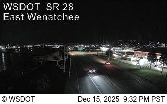 Wenatchee: SR 28B at MP 3.02: 9th Street NE