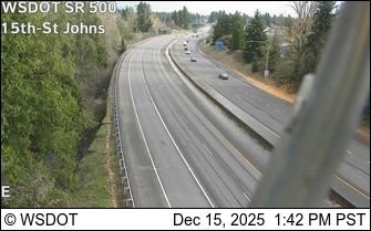 Vancouver: SR 500 at MP 0.6: 15th St.-St. Johns Blvd