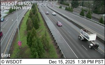 Vancouver: SR 500 at MP 3.8: Thurston Way
