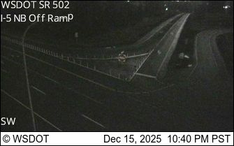 Baker › East: SR 502 at MP 0.5: I-5 NB off ramp