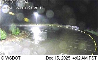 Cowlitz › North: SR 504 at MP 33: Forest Learning Rest Area Center