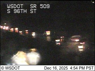 Glendale: SR 509 at MP 28.9: S 96th St