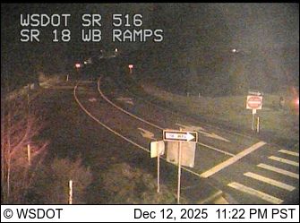 Covington: SR 516 at MP 11.4: SR 18 Interchange WB Ramps