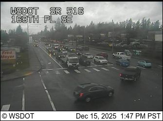 Covington: SR 516 at MP 11.6: 168th Pl SE