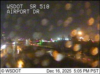 Burien: SR 518 at MP 2.2: Airport Dr