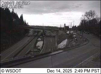 Seattle: SR 520 at MP 0.2: Delmar Dr E
