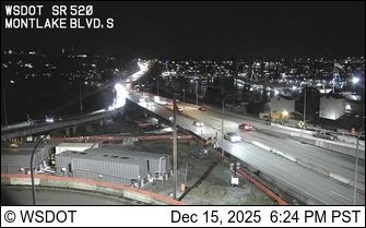 Seattle: SR 520 at MP 0.9: Montlake Blvd S
