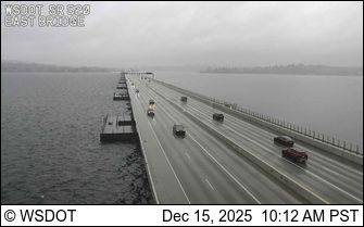 Edgewater Park › East: SR 520 at MP 3.4: East Bridge