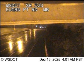 Clyde Hill: SR 520 at MP 4: Evergreen Pt Rd, WB