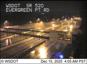 Clyde Hill: SR 520 at MP 4.1: Evergreen Pt Rd