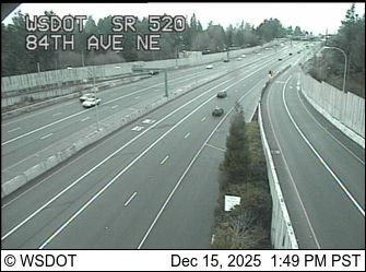 Clyde Hill: SR 520 at MP 4.5: 84th Ave NE
