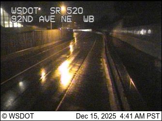Clyde Hill: SR 520 at MP 5.1: 92nd Ave NE, WB