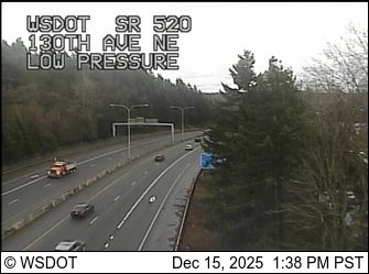 Bellevue: SR 520 at MP 8: 130th Ave NE