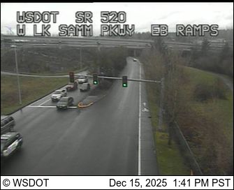 Redmond: SR 520 at MP 11.8: W Lake Sammamish, EB Ramps