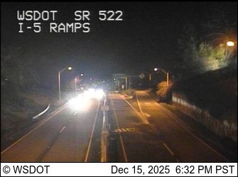 Roosevelt: SR 522 at MP 0.3: I-5 Ramps