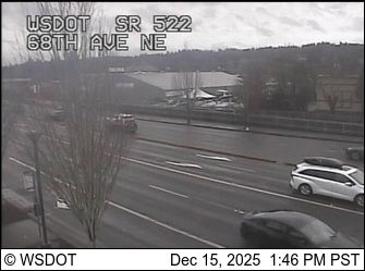 Kenmore: SR 522 at MP 7.2: 68th Ave