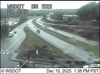 Woodinville: SR 522 at MP 12: SR 202 Interchange