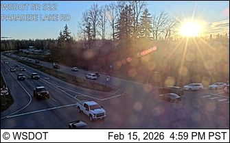 Brier: SR 522 at MP 16.5: Paradise Lake Rd