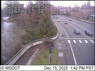 Everett: SR 527 at MP 9.9: 116th St SE
