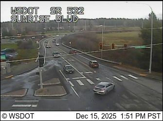 Oak Harbor › North: SR 532 at MP 0: Sunrise Blvd
