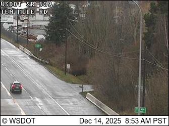 Laurel: SR 539 at MP 5.9: Ten Mile Rd