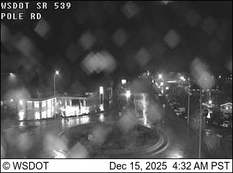 Bellingham › North: SR 539 at MP 7.5: Pole Rd