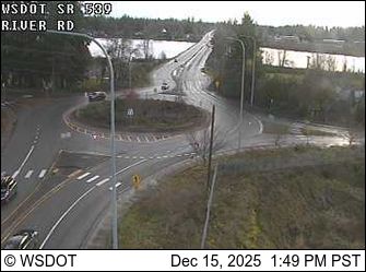 Bellingham › North: SR 539 at MP 8.6: Wiser Lake (North)