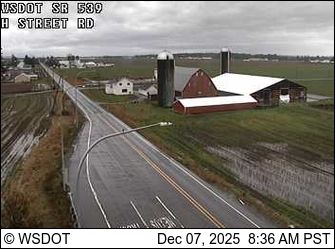 Delta: SR 539 at MP 14.6: H St Rd