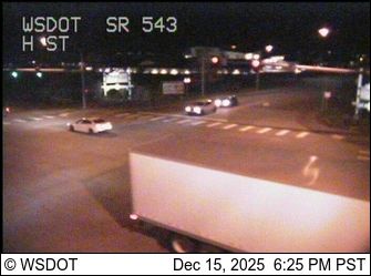 Blaine: SR 543 at MP 0.5: H St