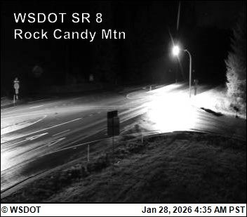 Lacey › North: SR 8 at MP 16.1: Rock Candy Mountain
