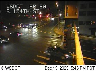 Burien: SR 99 at MP 20.5: S 154th St