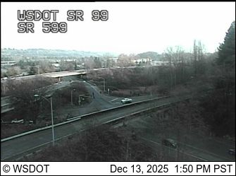 Burien: SR 99 at MP 23: SR 599 Interchange