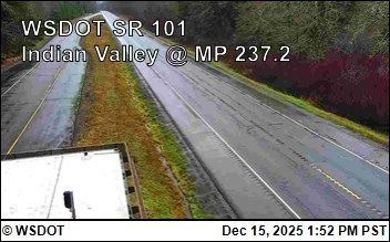 Port Angeles: US 101 at MP 237.1: Indian Valley