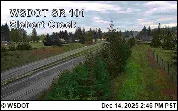 Port Angeles › North: US 101 at MP 256: Siebert Creek