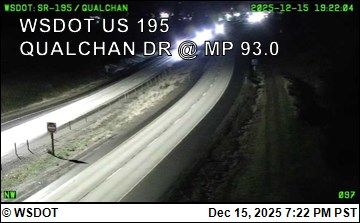 Comstock: US 195 at MP 93: Qualchin Rd