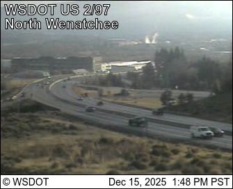 Wenatchee › East: US 2 at MP 118.7: US 97 Interchange (View South)