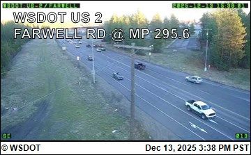 Mead: US 2 at MP 295.6: Farwell Rd