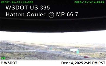 Hatton: US 395 at MP 66.7: SR 26 Interchange - Coulee