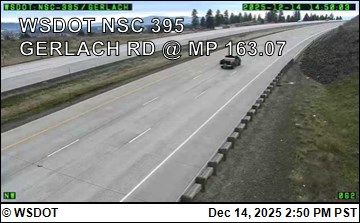 Liberty Lake › North: US 395 NSC at MP 163: NSC 395 & Gerlach