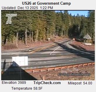 Government Camp: US26 at